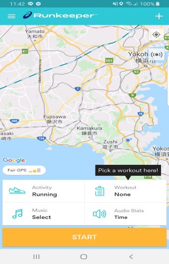 Run keeper app