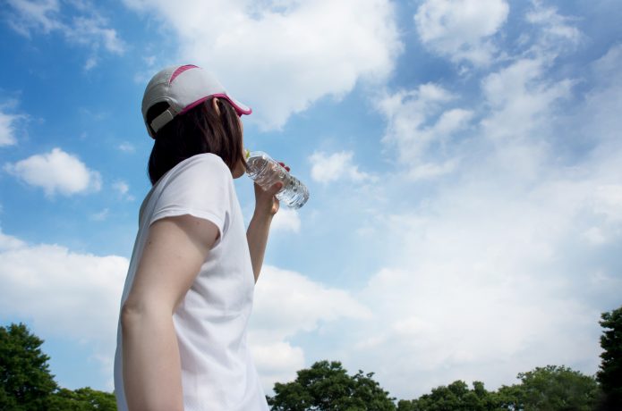 ランニング 水