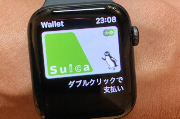 アップルウォッチ　スイカ