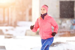 冬　雪　ランニング