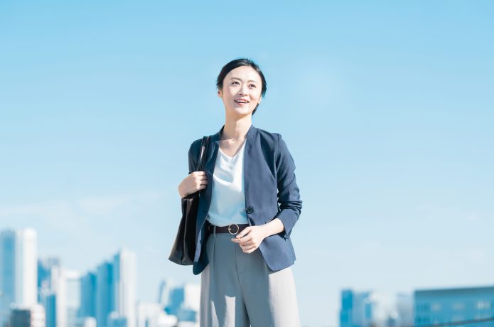 ウォーキング　通勤時間　女性