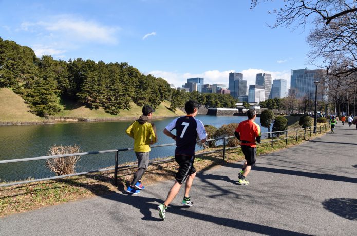 距離走を実施するランナー