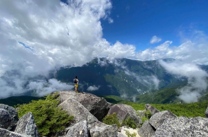 美しい山の画像