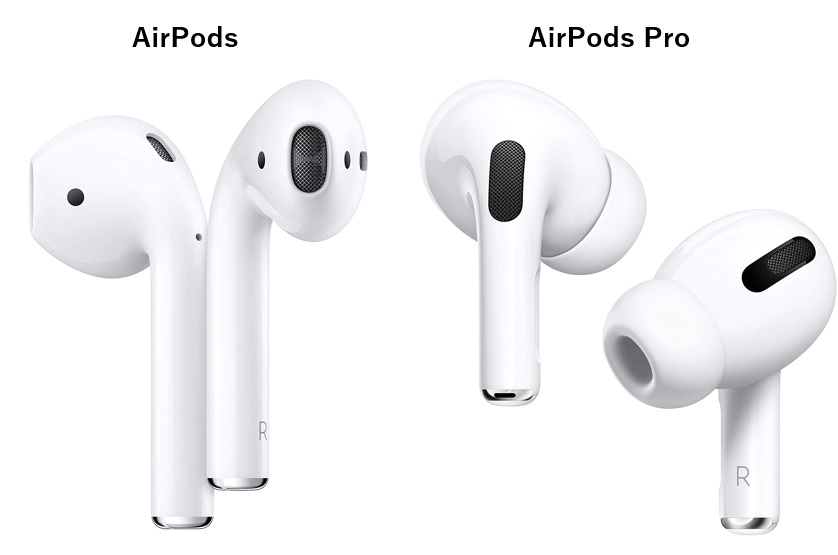 AirPodsとAirPods Pro