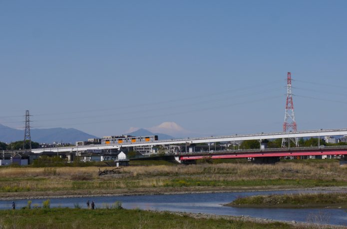 多摩川　国立市